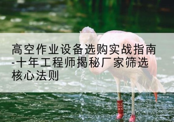 青龙剪叉式升降机厂家-高空作业设备选购实战指南-十年工程师揭秘厂家筛选核心法则
